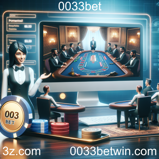 Experimente a Emoção do Cassino Ao Vivo na 0033bet